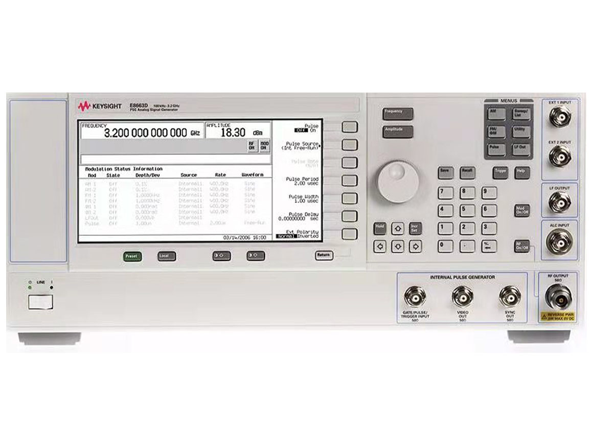 E8663D PSG 射频模拟信号发生器